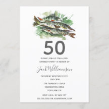 50-årsfirande | Fisk Borta på fiske Party