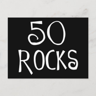 50-årsgåvor, 50 STEN Vykort