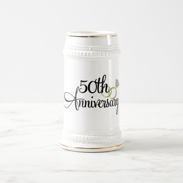 50-årsjubiléet Gift Mugg (Center)