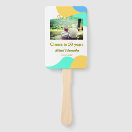 50-årsjubiléet kärlek är sötad retro