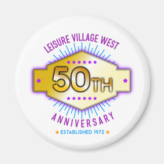 50-årsjubiléet magnet