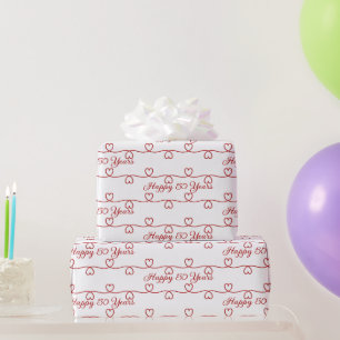 50-årsjubiléet Röda örter Presentpapper