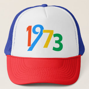 50-årsjubileum 1973 - 50 år För manar och sociala Keps