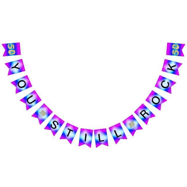 50-årsjubileum Du fortfarande Sten Bunting Banner Vimplar (Alla)