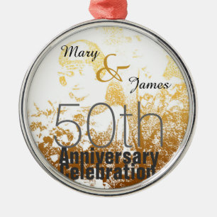 50-årsjubileum Firande Anpassade Ornament