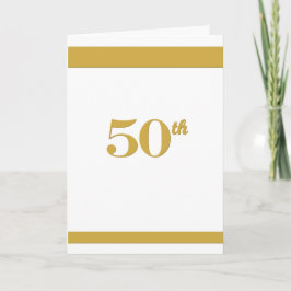 50-årsjubileum/Födelsedagsinbjudningar Inbjudan