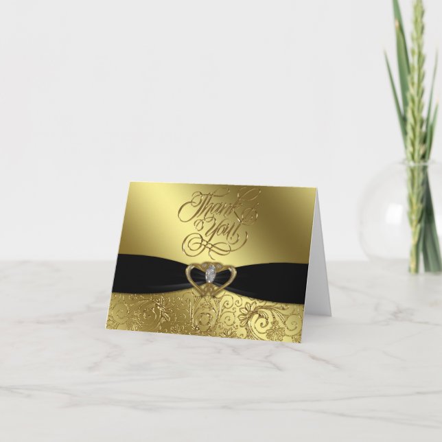 50-årsjubileum för bröllop tackkort för fotografi (Framsida)