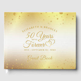 50-årsjubileum Gold Hearts ÅR IN I ETERHETEN Gästböcker