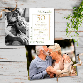50-årsjubileum Grönska 2 Bilder Spara Datumet Meddelande Vykort