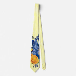 50-årsjubileum-Gul ros Blue Carnation Slips