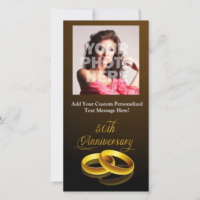 50-årsjubileum | Guldskrift Meddelande (Framsida)