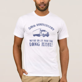 50-årsjubileum Humor (långdraget drag) T-shirt