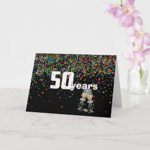 50-årsjubileum i konfekten kort