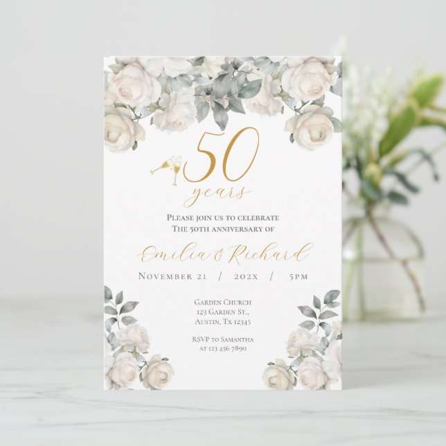 50-årsjubileum inbjudan (Stående Fram)