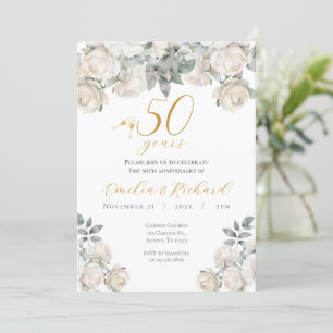 50-årsjubileum inbjudan