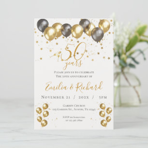 50-årsjubileum inbjudan