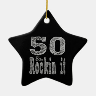 50-årsjubileum julgransprydnad keramik