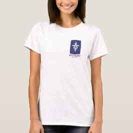 50-årsjubileum - Kvinnor Blue Tee