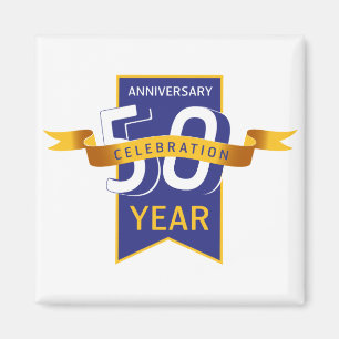 50-årsjubileum magnet