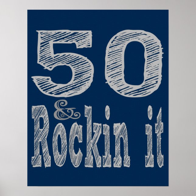 50-årsjubileum poster (Framsidan)