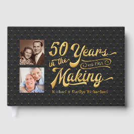 50-årsjubileum sedan och nu foton gästböcker