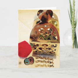 50-årsjubileumskort kort