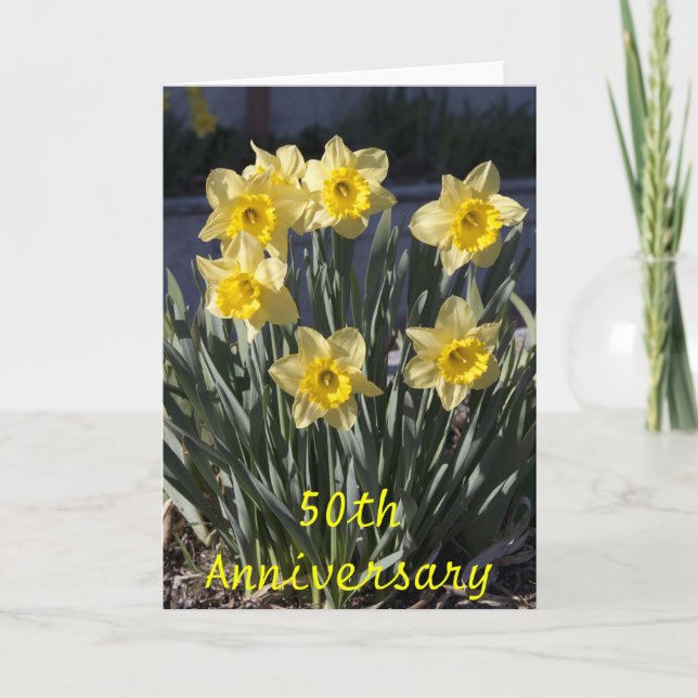 50-årskort kort (Framsida)