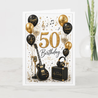 50-årsmusikdag kort