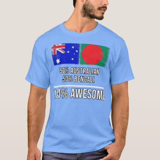 50 australiska 50 Bengali 100 Fantastisk-gåva till T Shirt