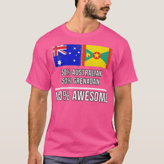 50 australiska 50 Grenadan 100 Fantastisk-gåva til T Shirt