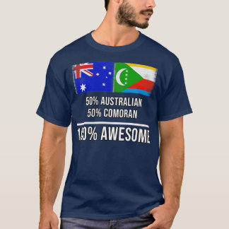 50 australiska 50 komoran 100 Fantastisk Gift för  T Shirt
