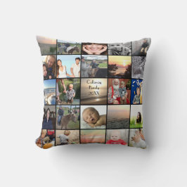 50 av dina bilder här kudde