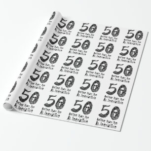 50 bättre än den roliga födelsedagen vZ2 för Presentpapper