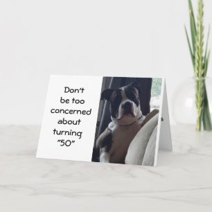 **50 BIRTHDAY HUMOR** FÖR DIG KORT