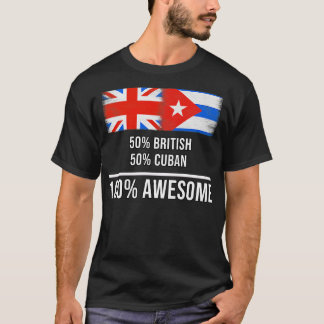 50 brittiska, 50 kubanska, 100 Fantastisk-gåva til T Shirt