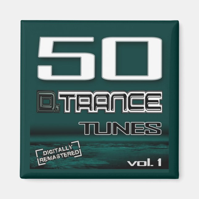 50 D. Trance Tunes, vol. 1 Magnet (Framsidan)