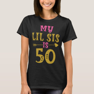 50 dagar för syster från systerbror t shirt