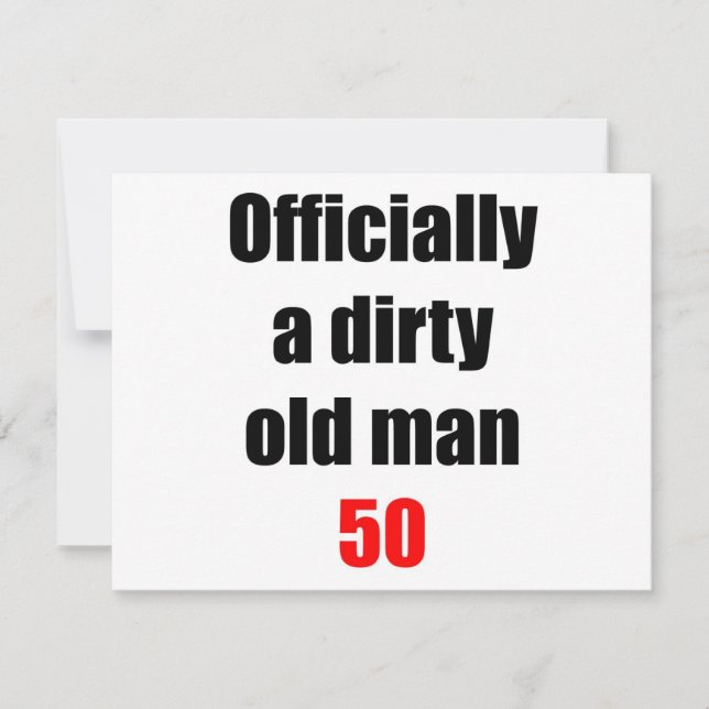 50 Dirty Old Man (Framsida)