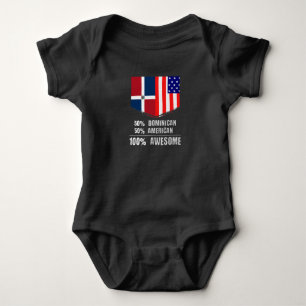 50 % Dominikanska 50 % amerikanska 100 % Fantastis T Shirt