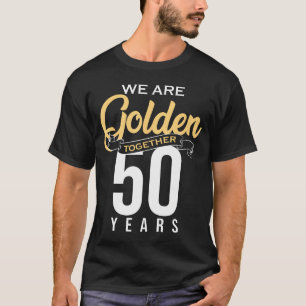 50:e årsdagen av Bröllop-årsdagen för För manar kv T Shirt