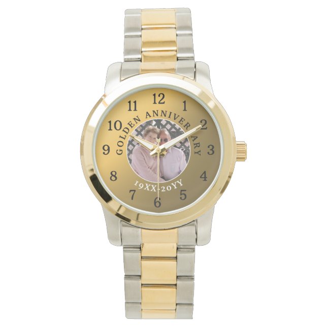 50:e årsdagen av Golden-årsdagen för fotboll i Brö Armbandsur (Framsida)