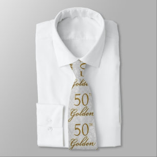 50:e årsdagen av Golden-årsdagen Silver med Guld Slips