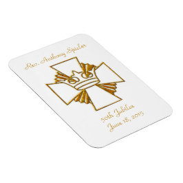 50:e årsdagen av Golden Jubilee Priest Ordination Magnet