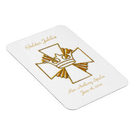 50:e årsdagen av Golden Jubilee Priest Ordination Magnet