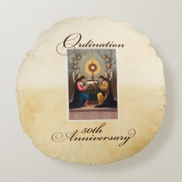 50:e årsdagen för Änglar vid Altar Rund Kudde