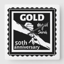 50:e årsdagen för Golden bröllop som innehar hände