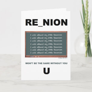 50:e återföreningen inbjudan