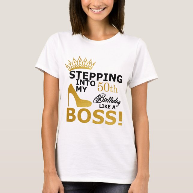 50:e BDay T Shirt (Framsida)