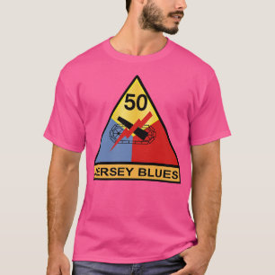50:e beväpnade divisionen Jersey Blues wo Txt X T Shirt