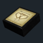 50:e Bröllop-årsdagen av Gift-boxen Smyckeskrin<br><div class="desc">En Digitalbcon Bilder Design med temat guld färg med en rad olika bilder, former, mönster, stilar och typsnitt i anpassningsbar i denna av ett slag "Golden Bröllop-årsjubiléet Gift Box". Den här färgstarka och elegant designen levereras med anpassaden och textbokstäver till kostym om din speciellare händelse. Det gör perfekten till jubileumsfest...</div>